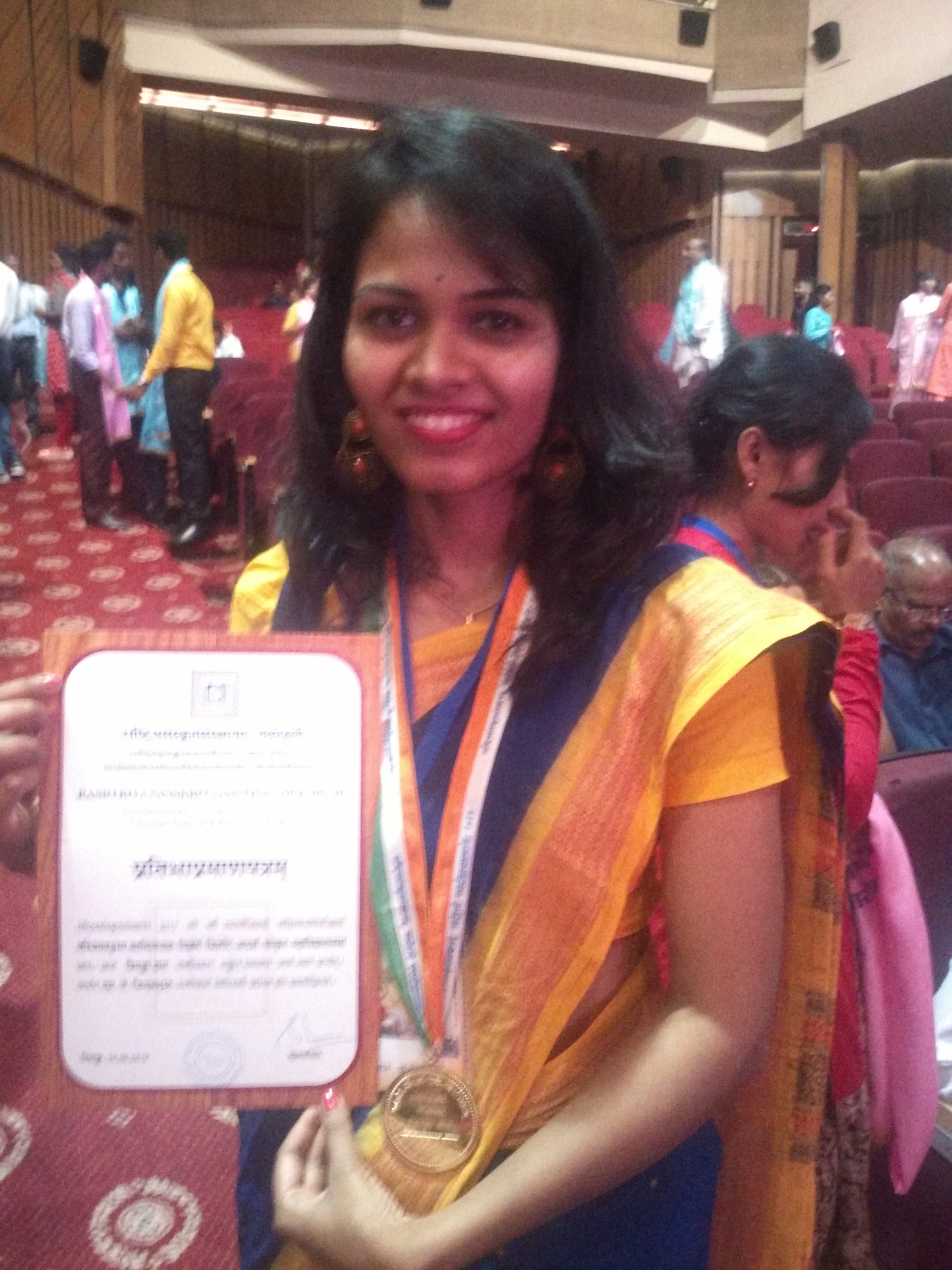 Priyanka Das Gold Medalist 2017